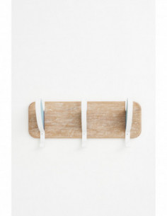 Perchero 3 colgadores quillas