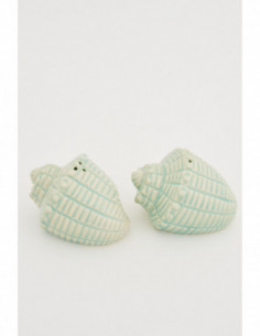 Pimentero y salero de caracola