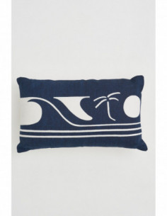Cojín azul surfero 
