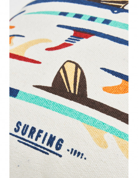 Cojín tablas de surf de colores