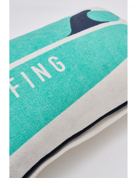 Cojín surfing decorativo 