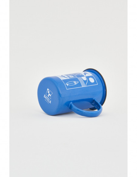 Mug largo azul surf