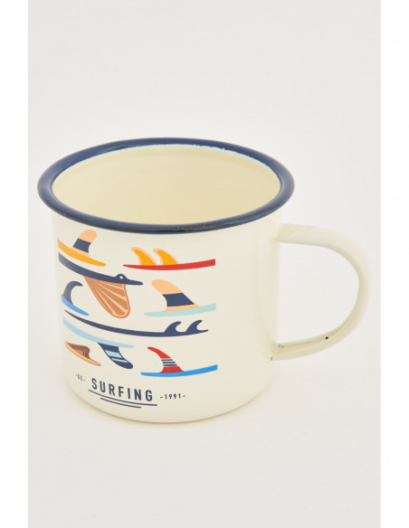 Mug tablas surf colorido
