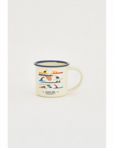 Mini mug metal tablas surf