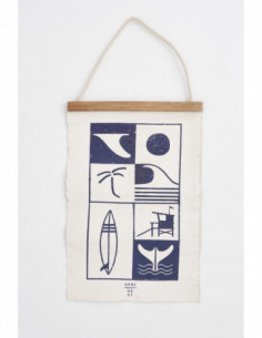 Lámina ambiente surfero