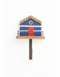 Perchero cabañita de pescador 