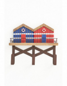 Percheros cabañas de pescador