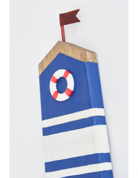 Faro madera azul