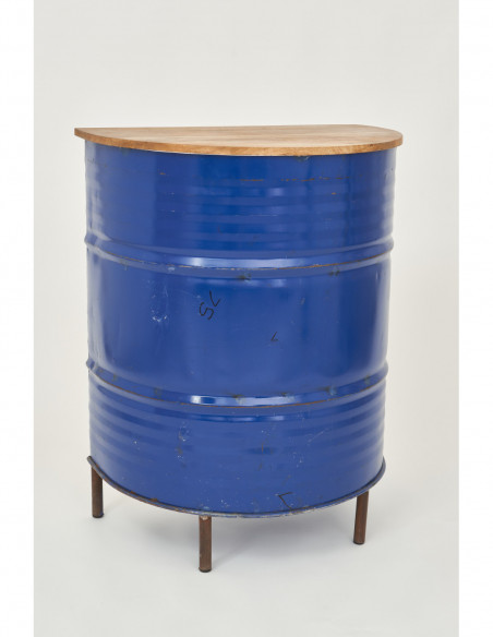 Consola azul