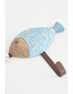 Perchero de 3 perchas pescados 2