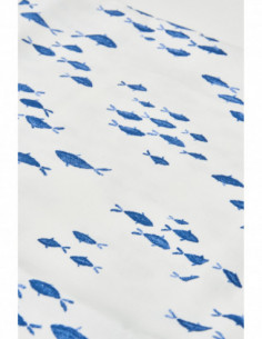 Corremesas blanco de peces