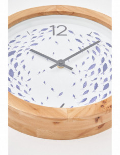 Reloj decorativo banco de peces 2
