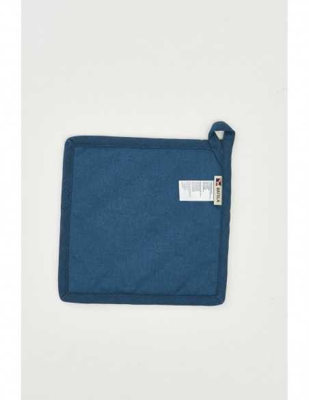 Agarrador de cocina azul