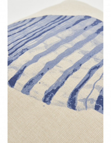 Cojín caracola navy