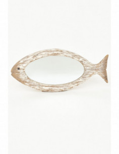 Espejo de pez redondo