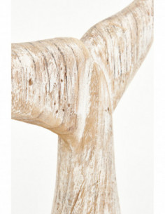 Cola de ballena grande beige  2