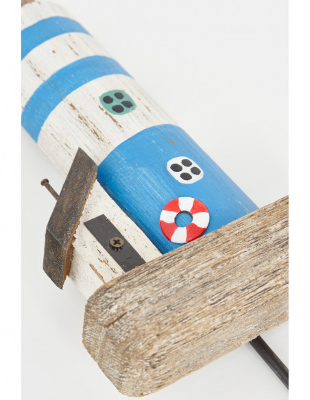 Faro madera y metal