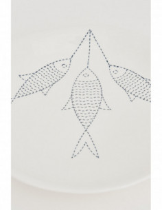 Plato redondo peces  2