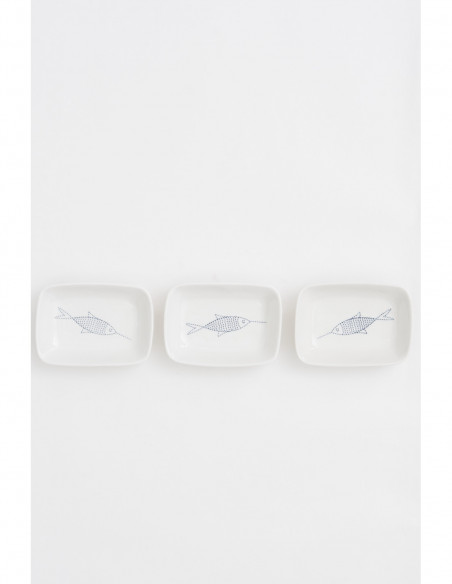 Platillos blanco porcelana