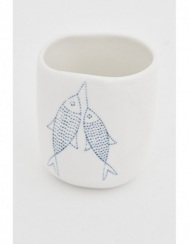 Taza café marino