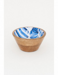 Bol small madera esmaltada 2