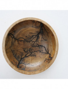 Cuenco redondo madera natural