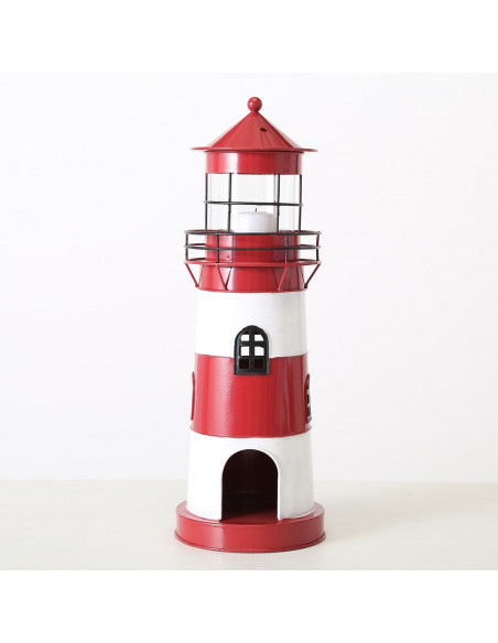 Faro costero de hierro 