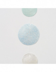 Guirnalda náutica decorativa capiz  2