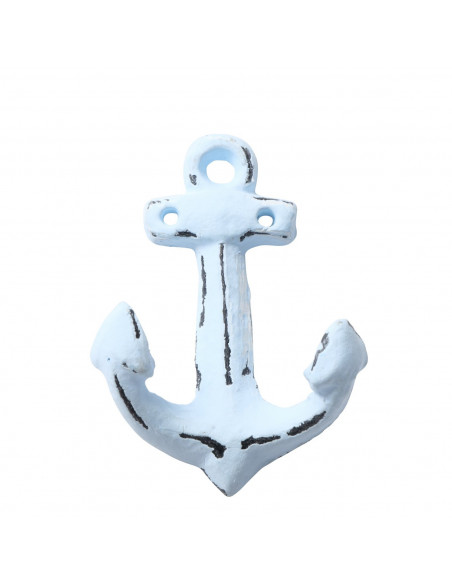 Colgador de ancla celeste