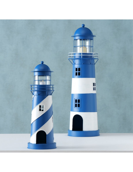 Faros costeros azules
