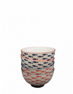 Cuenco small de peces cerámica