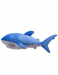 Peluche de tiburón azulino