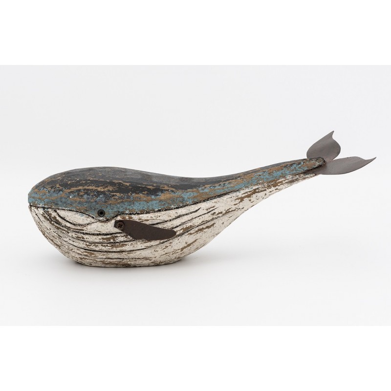 Figura ballena decoración marinera