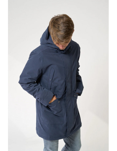Abrigo de hombre náutico Impermeable