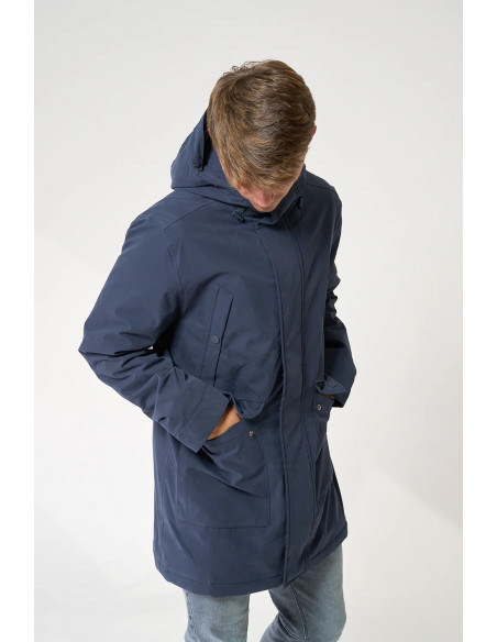 Abrigo de hombre náutico Impermeable