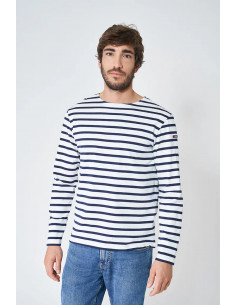 Camiseta derayas manga larga hombre 2