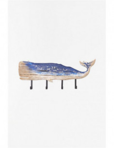 Ballena diseño perchero 