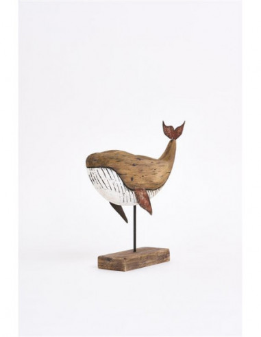  Ballena blanca decorativo 
