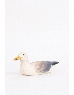 Gaviota blanca marina 