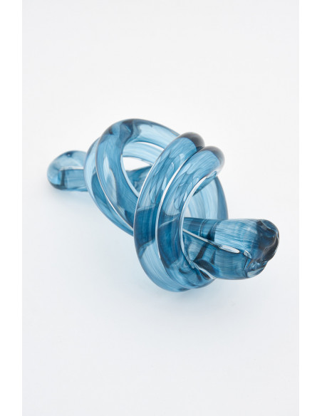 Nudo cristal azul 