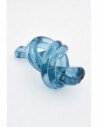 Nudo cristal azul 