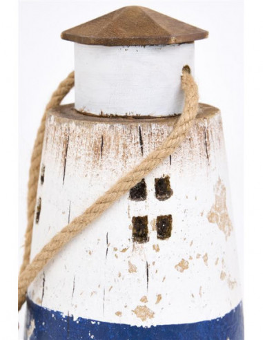  Faro de madera y cuerda 