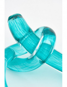 Nudo de cristal turquesa  2