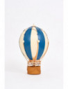 Globo azul y dorado 