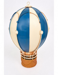 Globo azul y dorado  2