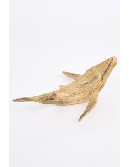  Figura de ballena de madera