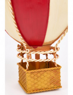 Globo rojo de metal  2