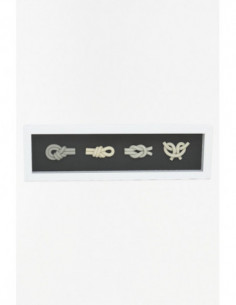 Cuadro de nudos rectangular 