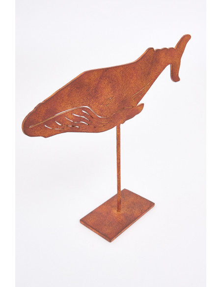  Ballena marrón decorativa 