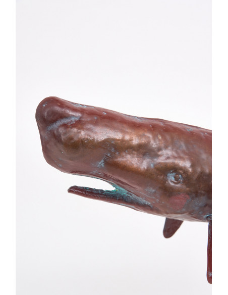  Cabeza de ballena metal 
